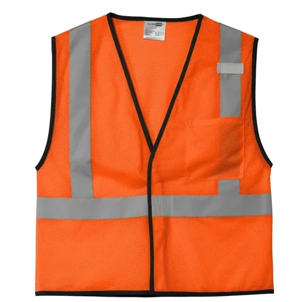 CornerStone ANSI 107 Class 2 Economy Mesh One-Pocket Vest. - CornerStone ANSI 107 Class 2 Economy Mesh One-Pocket Vest. - Image 1 of 2