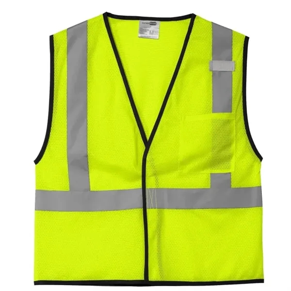 CornerStone ANSI 107 Class 2 Economy Mesh One-Pocket Vest. - CornerStone ANSI 107 Class 2 Economy Mesh One-Pocket Vest. - Image 2 of 2