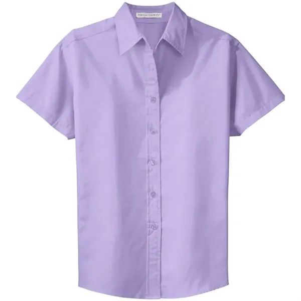 Port Authority Ladies Short Sleeve Easy Care Shirt. - Port Authority Ladies Short Sleeve Easy Care Shirt. - Image 2 of 15