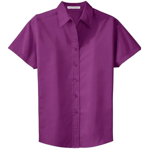 Port Authority Ladies Short Sleeve Easy Care Shirt. - Port Authority Ladies Short Sleeve Easy Care Shirt. - Image 5 of 15