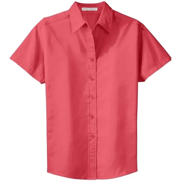 Port Authority Ladies Short Sleeve Easy Care Shirt. - Port Authority Ladies Short Sleeve Easy Care Shirt. - Image 6 of 15