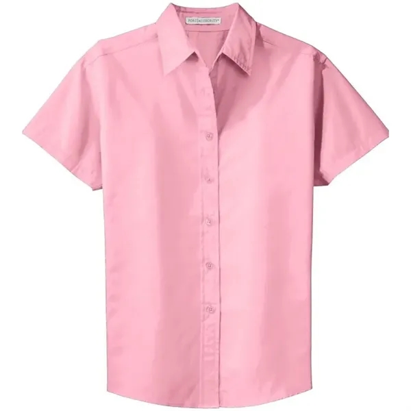 Port Authority Ladies Short Sleeve Easy Care Shirt. - Port Authority Ladies Short Sleeve Easy Care Shirt. - Image 7 of 15