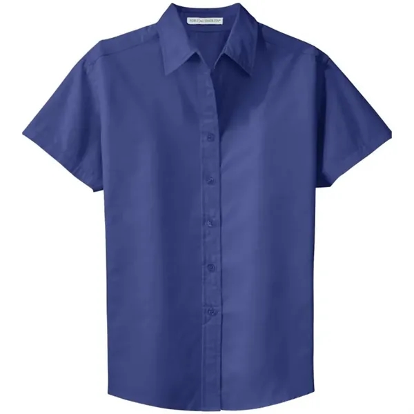 Port Authority Ladies Short Sleeve Easy Care Shirt. - Port Authority Ladies Short Sleeve Easy Care Shirt. - Image 9 of 15