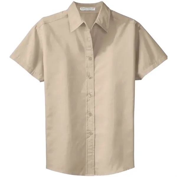 Port Authority Ladies Short Sleeve Easy Care Shirt. - Port Authority Ladies Short Sleeve Easy Care Shirt. - Image 10 of 15