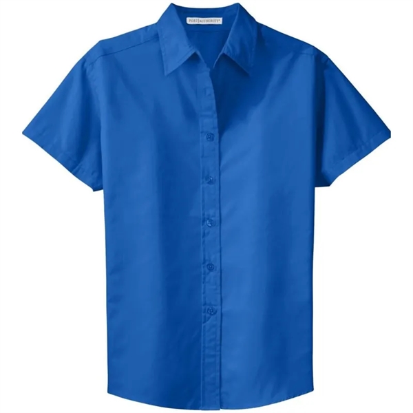 Port Authority Ladies Short Sleeve Easy Care Shirt. - Port Authority Ladies Short Sleeve Easy Care Shirt. - Image 11 of 15
