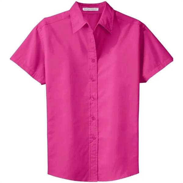 Port Authority Ladies Short Sleeve Easy Care Shirt. - Port Authority Ladies Short Sleeve Easy Care Shirt. - Image 13 of 15