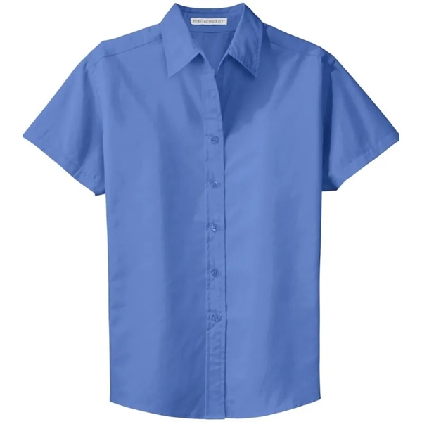 Port Authority Ladies Short Sleeve Easy Care Shirt. - Port Authority Ladies Short Sleeve Easy Care Shirt. - Image 14 of 15