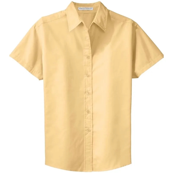 Port Authority Ladies Short Sleeve Easy Care Shirt. - Port Authority Ladies Short Sleeve Easy Care Shirt. - Image 15 of 15