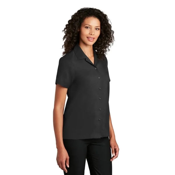 Port Authority Ladies Short Sleeve Performance Staff Shirt - Port Authority Ladies Short Sleeve Performance Staff Shirt - Image 0 of 7