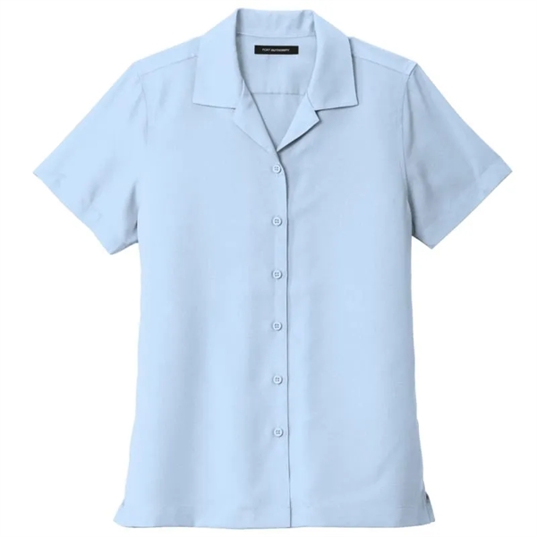 Port Authority Ladies Short Sleeve Performance Staff Shirt - Port Authority Ladies Short Sleeve Performance Staff Shirt - Image 3 of 7