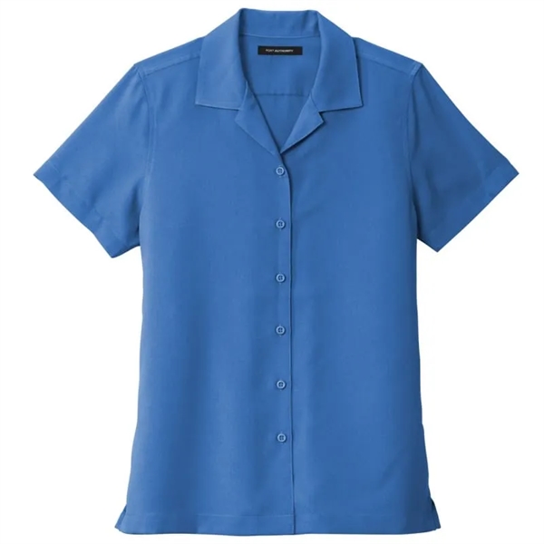 Port Authority Ladies Short Sleeve Performance Staff Shirt - Port Authority Ladies Short Sleeve Performance Staff Shirt - Image 6 of 7
