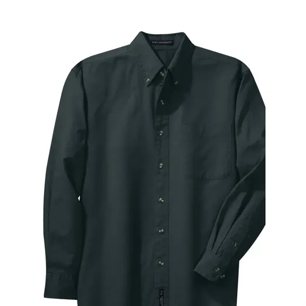 Port Authority Tall Long Sleeve Twill Shirt. - Port Authority Tall Long Sleeve Twill Shirt. - Image 2 of 5