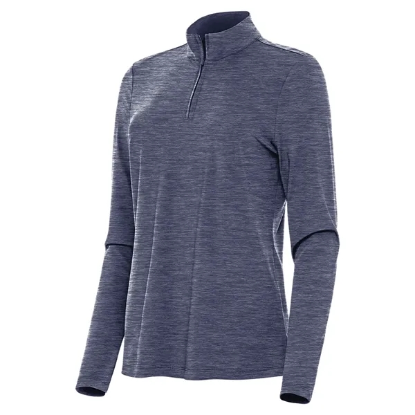 BRIGHT 1/4 ZIP PULLOVER WOMEN'S - BRIGHT 1/4 ZIP PULLOVER WOMEN'S - Image 1 of 4