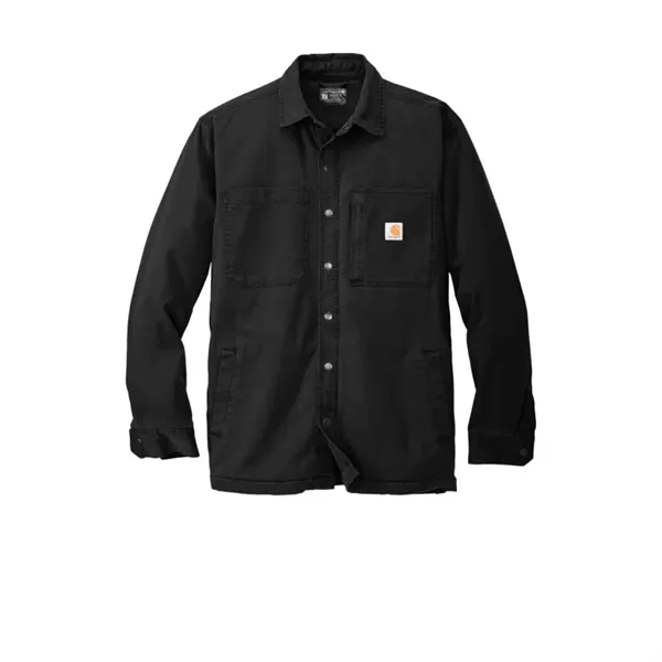 Carhartt Rugged Flex Fleece-Lined Shirt Jac - Carhartt Rugged Flex Fleece-Lined Shirt Jac - Image 1 of 3
