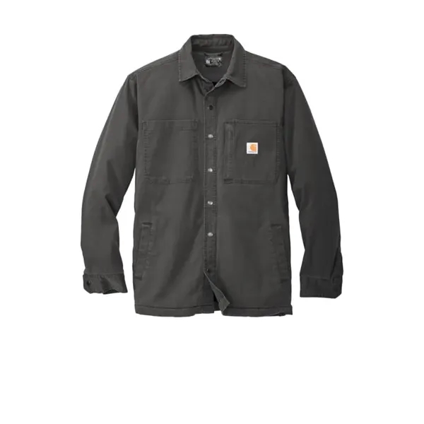 Carhartt Rugged Flex Fleece-Lined Shirt Jac - Carhartt Rugged Flex Fleece-Lined Shirt Jac - Image 3 of 3