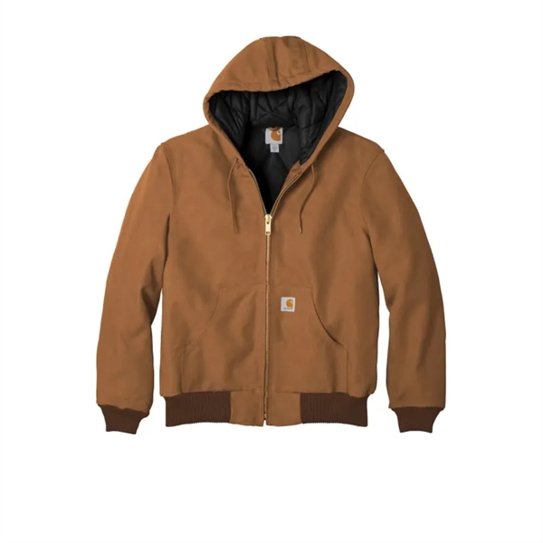 Carhartt Quilted-Flannel-Lined Duck Active Jac. - Carhartt Quilted-Flannel-Lined Duck Active Jac. - Image 2 of 4