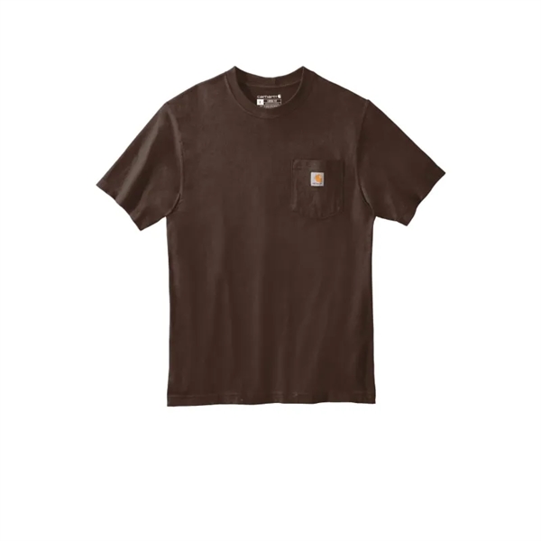 Carhartt Tall Workwear Pocket Short Sleeve T-Shirt. - Carhartt Tall Workwear Pocket Short Sleeve T-Shirt. - Image 3 of 7