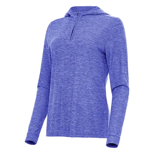 DAYBREAK 1/4 ZIP HOOD WOMEN'S - DAYBREAK 1/4 ZIP HOOD WOMEN'S - Image 3 of 3