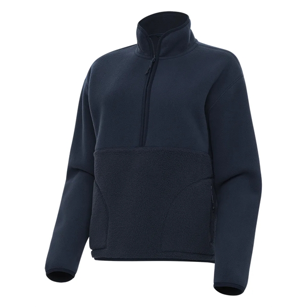 FIGURE 1/4 ZIP PULLOVER WOMEN'S - FIGURE 1/4 ZIP PULLOVER WOMEN'S - Image 0 of 2