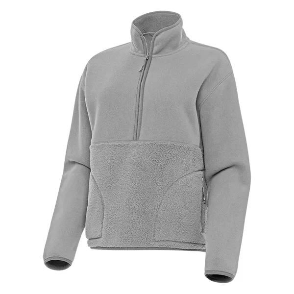 FIGURE 1/4 ZIP PULLOVER WOMEN'S - FIGURE 1/4 ZIP PULLOVER WOMEN'S - Image 2 of 2