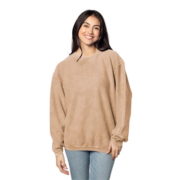 chicka-d Ladies' Corded Crew Sweatshirt - chicka-d Ladies' Corded Crew Sweatshirt - Image 27 of 62