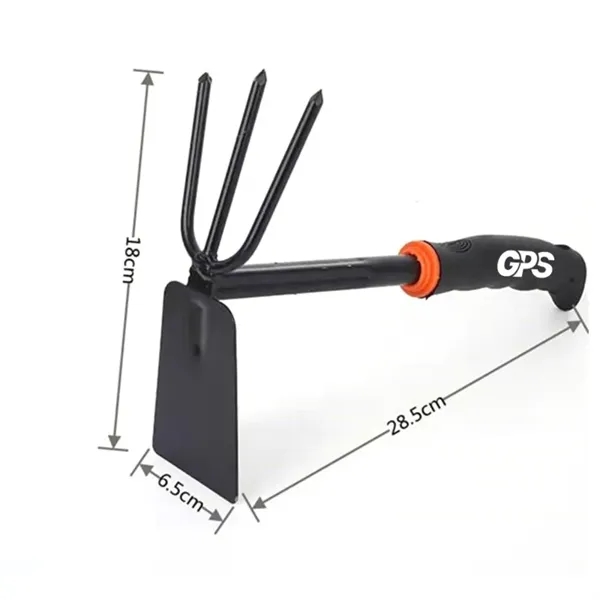 2 in 1 Garden Fork Prong and Hoe - 2 in 1 Garden Fork Prong and Hoe - Image 1 of 2