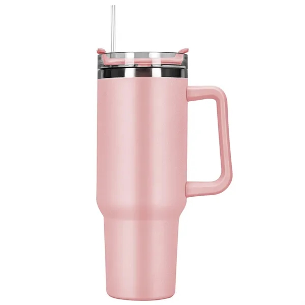 40 oz. Vacuum Insulated Tumbler Mug w/ Handle - 40 oz. Vacuum Insulated Tumbler Mug w/ Handle - Image 4 of 5