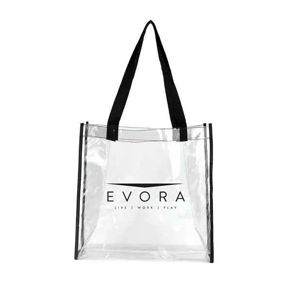 Matterhorn Clear Vinyl Stadium Compliant Tote Bag - Matterhorn Clear Vinyl Stadium Compliant Tote Bag - Image 11 of 11