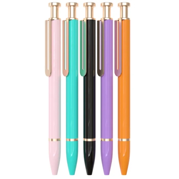 Nail Click Retractable Metal Ball Pen - Nail Click Retractable Metal Ball Pen - Image 0 of 1