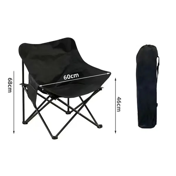 Portable Compact Camping Folding Chair with Carry Bag - Portable Compact Camping Folding Chair with Carry Bag - Image 3 of 4