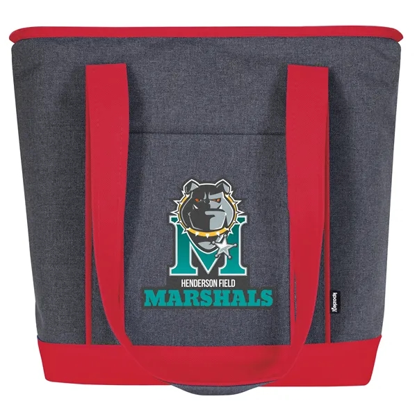 Koozie® Two-Tone Lunch-Time Cooler Tote - Koozie® Two-Tone Lunch-Time Cooler Tote - Image 4 of 7