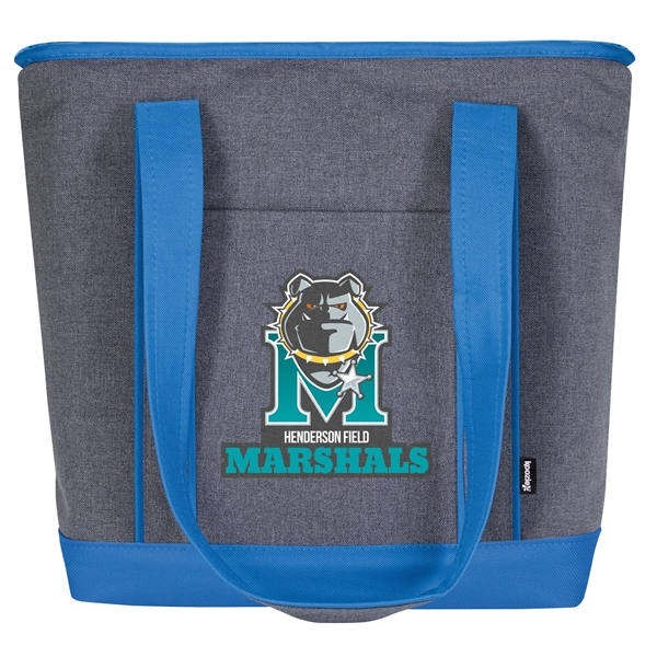 Koozie® Two-Tone Lunch-Time Cooler Tote - Koozie® Two-Tone Lunch-Time Cooler Tote - Image 6 of 7