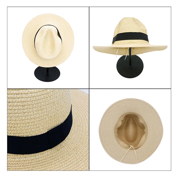 Wide Brim Straw Hat for Women - Wide Brim Straw Hat for Women - Image 2 of 2