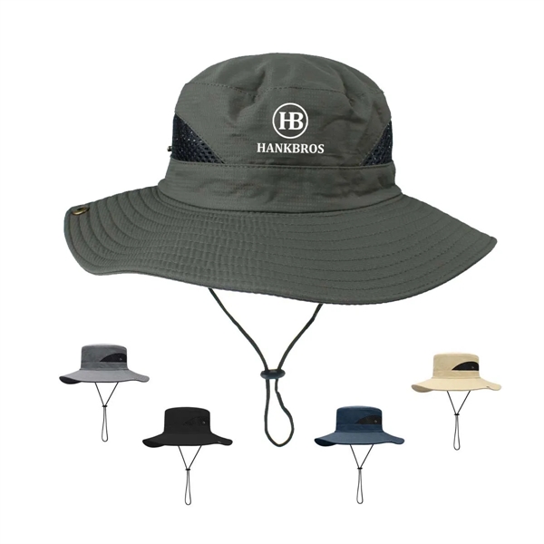 Men's Foldable Fishing Hat Wide Birm - Men's Foldable Fishing Hat Wide Birm - Image 0 of 2