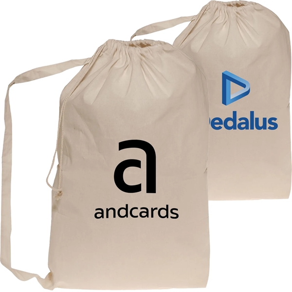 Natural Cotton Laundry Bag 20"W X 28"L - Natural Cotton Laundry Bag 20"W X 28"L - Image 0 of 2