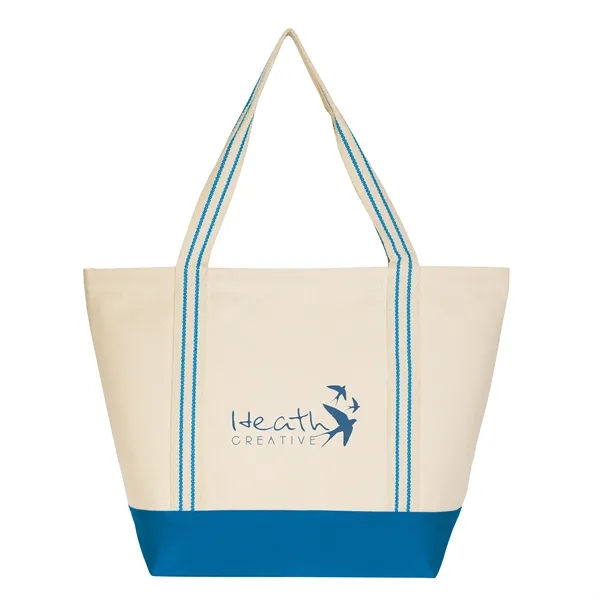 Cotton Travel Tote - Cotton Travel Tote - Image 1 of 11