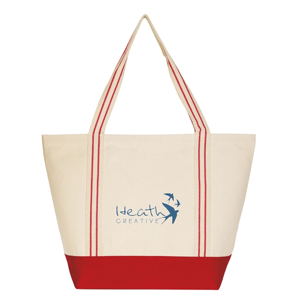 Cotton Travel Tote - Cotton Travel Tote - Image 10 of 11