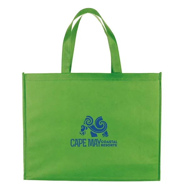 Non-Woven Shopper Tote - Non-Woven Shopper Tote - Image 3 of 12