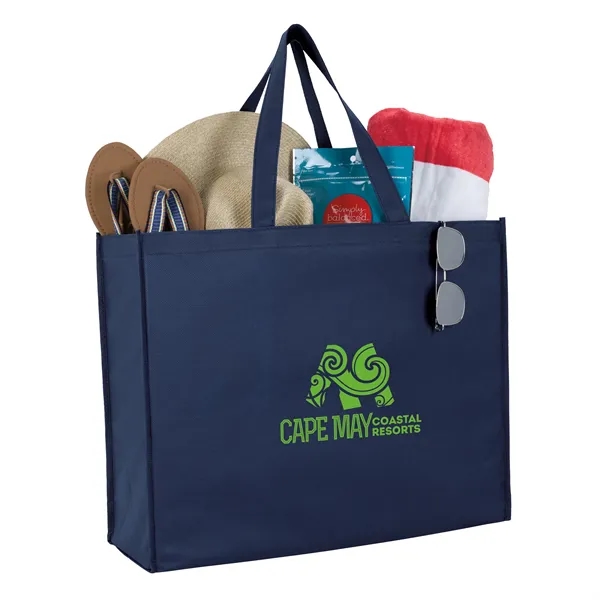 Non-Woven Shopper Tote - Non-Woven Shopper Tote - Image 5 of 12