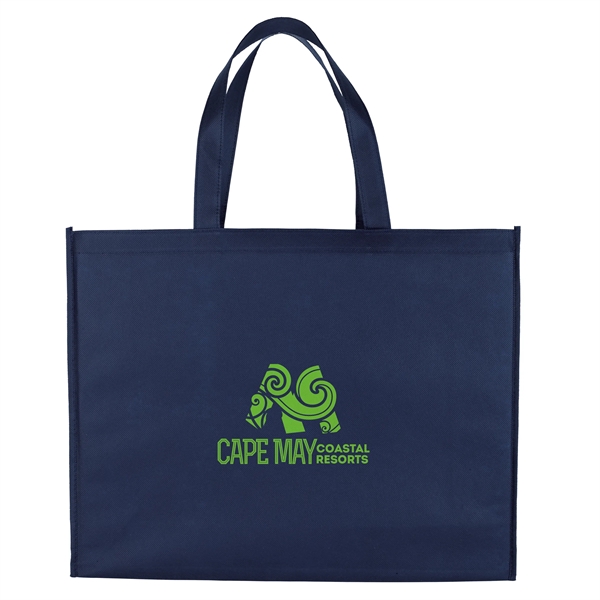 Non-Woven Shopper Tote - Non-Woven Shopper Tote - Image 7 of 12