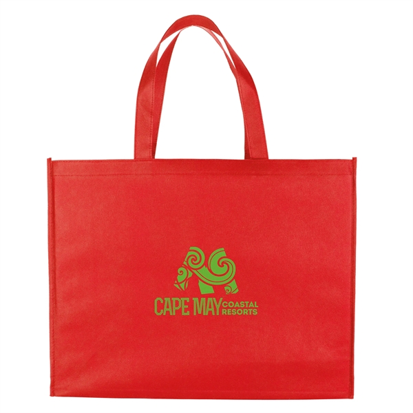 Non-Woven Shopper Tote - Non-Woven Shopper Tote - Image 9 of 12