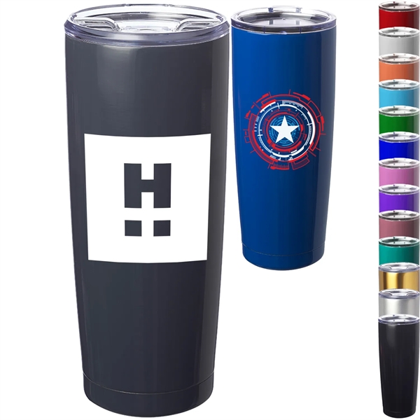 20 Oz. Stainless Steel Pipette Coffee Tumbler W/ Custom Logo - 20 Oz. Stainless Steel Pipette Coffee Tumbler W/ Custom Logo - Image 0 of 16