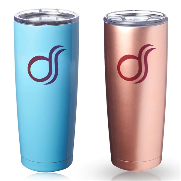 20 Oz. Stainless Steel Pipette Coffee Tumbler W/ Custom Logo - 20 Oz. Stainless Steel Pipette Coffee Tumbler W/ Custom Logo - Image 1 of 16