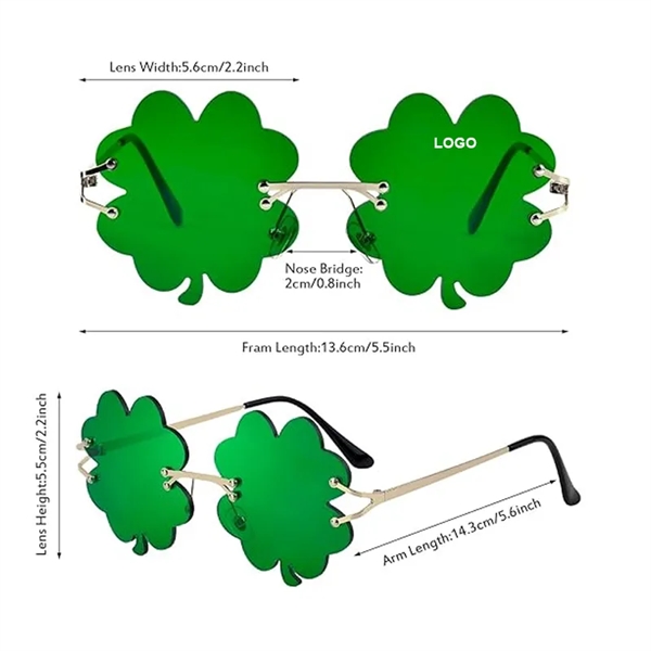 St Patricks Day Decorations Sunglasses - St Patricks Day Decorations Sunglasses - Image 1 of 2