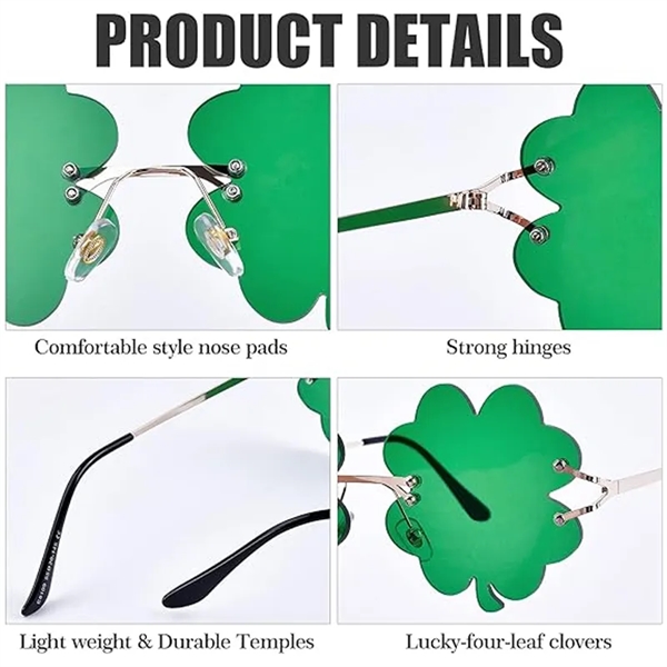 St Patricks Day Decorations Sunglasses - St Patricks Day Decorations Sunglasses - Image 2 of 2