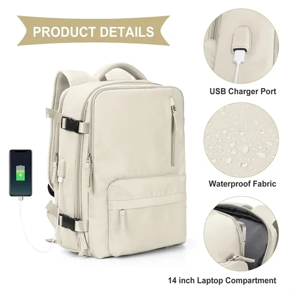Waterproof Outdoor Large Travel Backpack - Waterproof Outdoor Large Travel Backpack - Image 1 of 4
