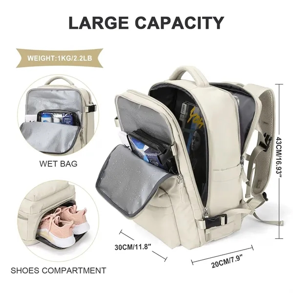 Waterproof Outdoor Large Travel Backpack - Waterproof Outdoor Large Travel Backpack - Image 2 of 4