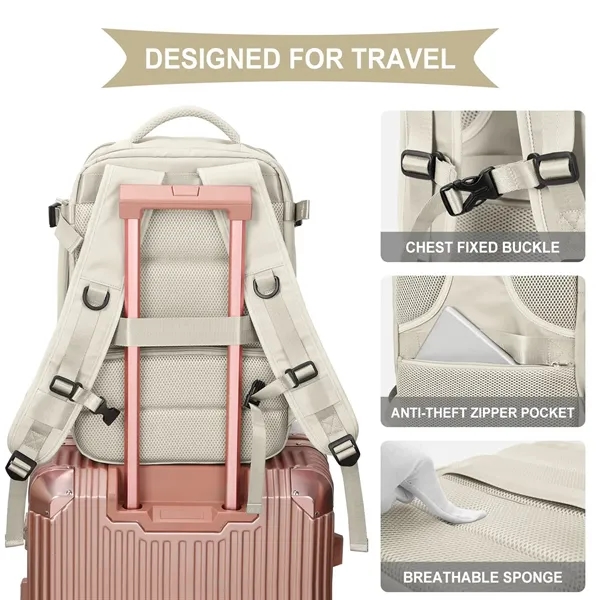 Waterproof Outdoor Large Travel Backpack - Waterproof Outdoor Large Travel Backpack - Image 3 of 4