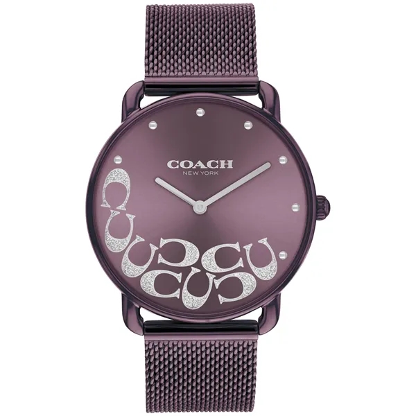 Coach Elliot Ladies Watch. Purple IP Case. Purple Dial - Coach Elliot Ladies Watch. Purple IP Case. Purple Dial - Image 0 of 0