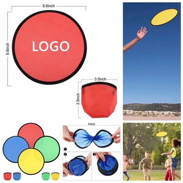 Foldable Flyer Disc With Pouch - Foldable Flyer Disc With Pouch - Image 2 of 5